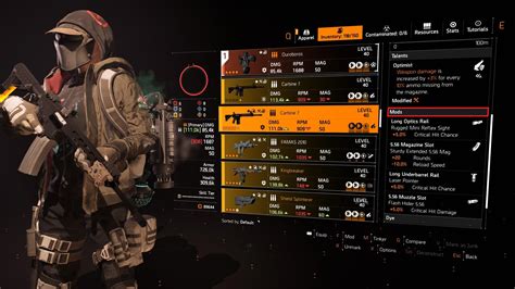 best in slot weapon mods division|The Division 2: 10 Best Weapon Mods, Ranked .